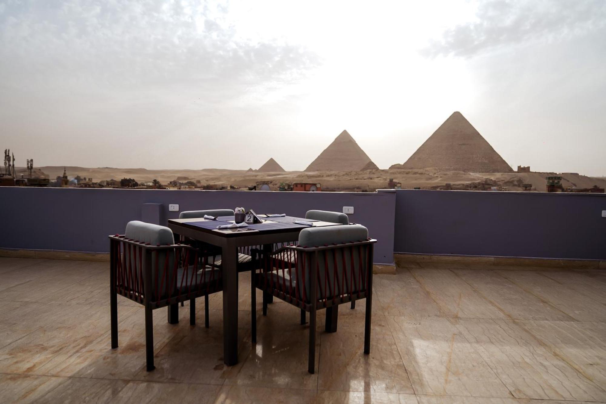 Pyramids Hotel Kafret el-Gabal 외부 사진