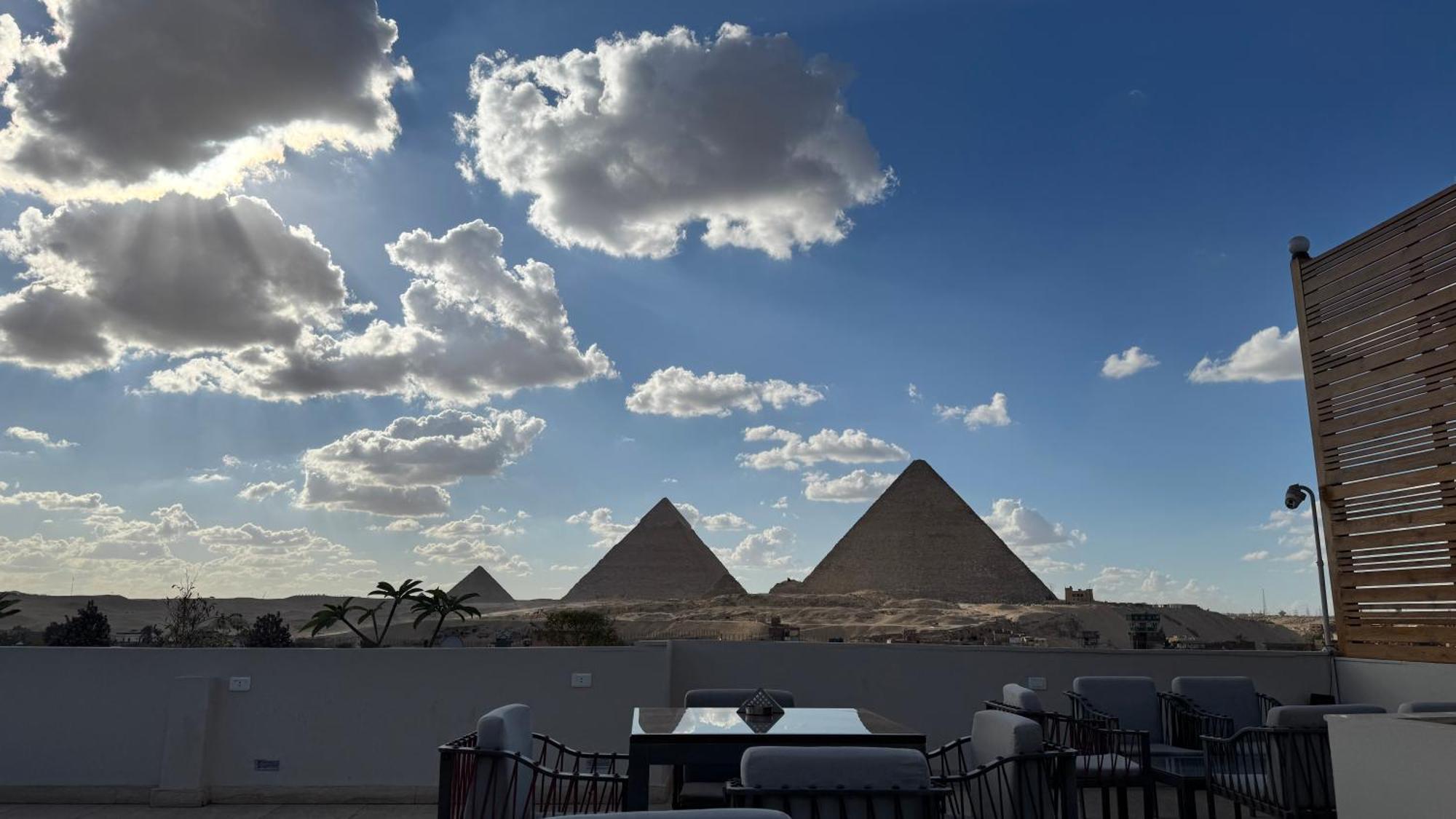 Pyramids Hotel Kafret el-Gabal 외부 사진